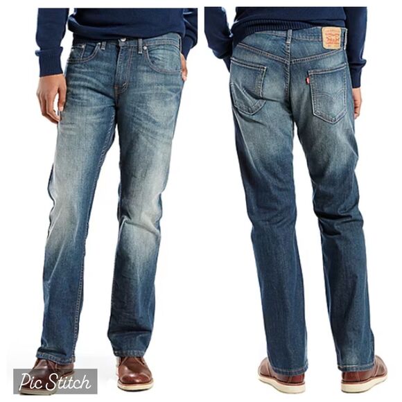 NEW Levis Mens Size 44x30 559 Stretch Relaxed Straight Fit Jeans NWT $69.50 - Picture 1 of 9